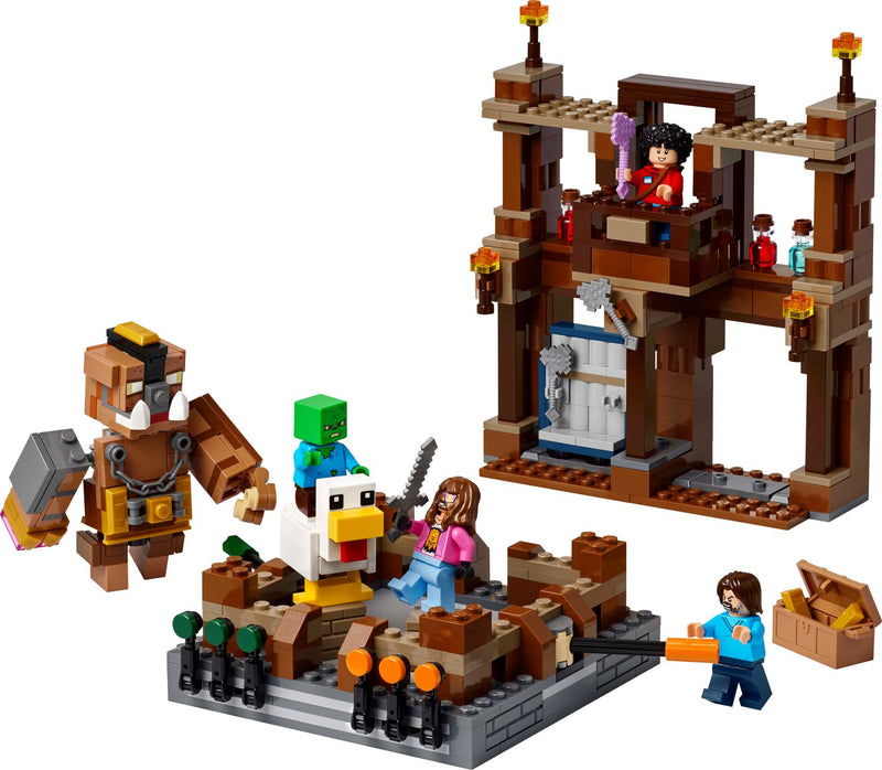 LEGO Minecraft Woodland Mansion Fighting Ring 491 Pieces (British brand)