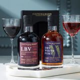 Fortnum's Port Pairing Box with LBV vintage and white port, UK version