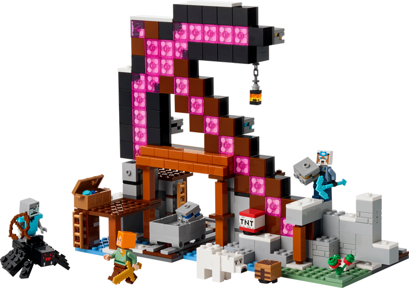 LEGO Minecraft Pickaxe Mine set 530 pieces (British brand)
