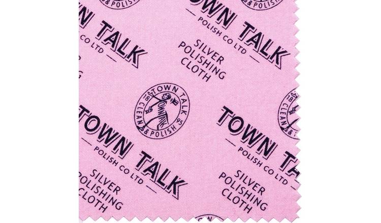 Town Talk Silver Jewellery Polishing Cloth (British brand)