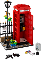 LEGO Cabine téléphonique rouge londonienne - Ensemble de construction de 1460 pièces