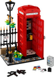 LEGO Rød London telefonboks 1460 deler, importert fra Storbritannia