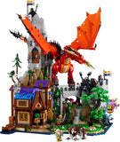 LEGO Dungeons & Dragons Red Dragon's Tale 3745-piece set, imported from the UK