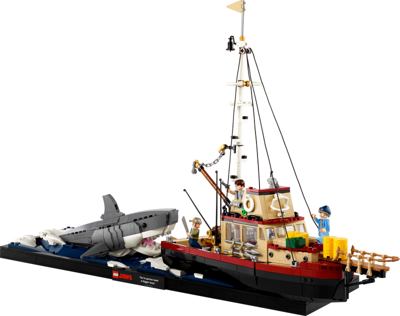 LEGO Ideas Jaws display model set 1503 pieces UK version