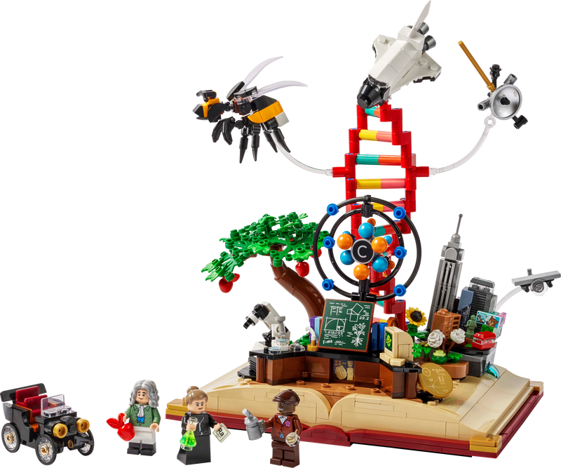 LEGO Ideas Evolution of STEM display model 879 pieces (British brand)