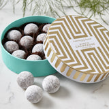 Fortnum and Mason wicker gift hamper with teatime treats - British product