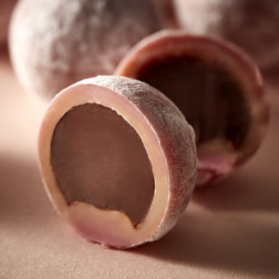 fortnum Fortnum's Pink Marc de Champagne Chocolate Truffles 125g- Buy online at McGrocer