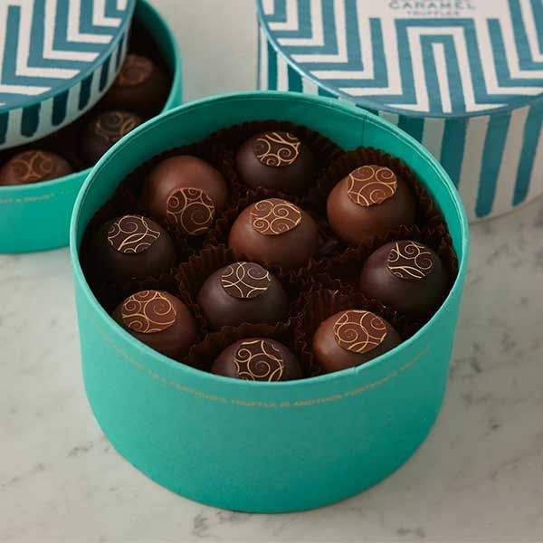 Fortnum's sea salted caramel chocolate truffles 250g, UK version
