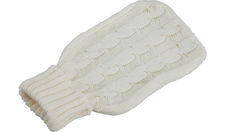 Chunky knit hot water bottle 1.8 litre (British brand)