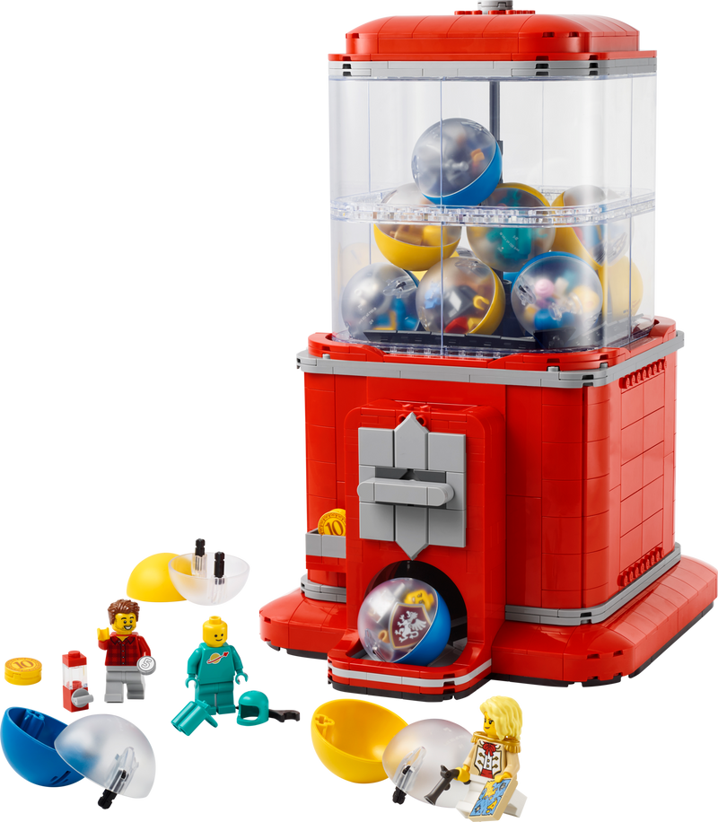 LEGO Minifigure Vending Machine 1343 Pieces Set, imported from the UK