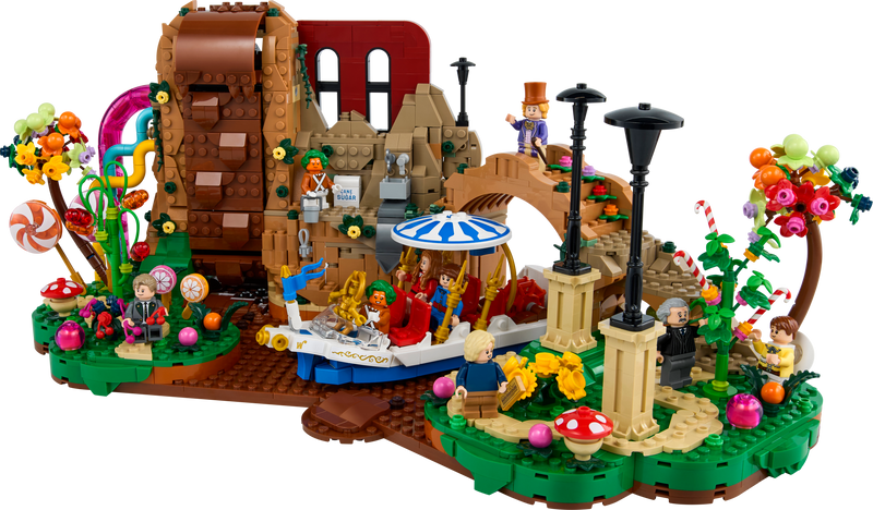 LEGO Willy Wonka Chocolate Factory Building Set 2025 Pieces (British brand)
