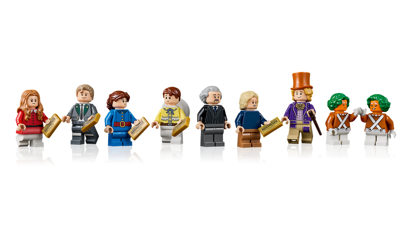 LEGO Willy Wonka Chocolate Factory Building Set 2025 Pieces (British brand)