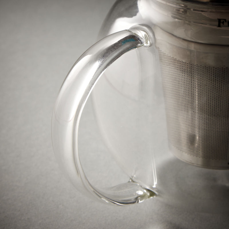 Fortnum's classic glass teapot with infuser 2 cup, UK version