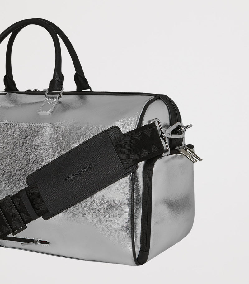 Sprayground duffle bag Silver Side Drip - British product