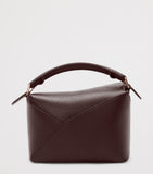 LOEWE mini leather puzzle top-handle bag, imported from the UK