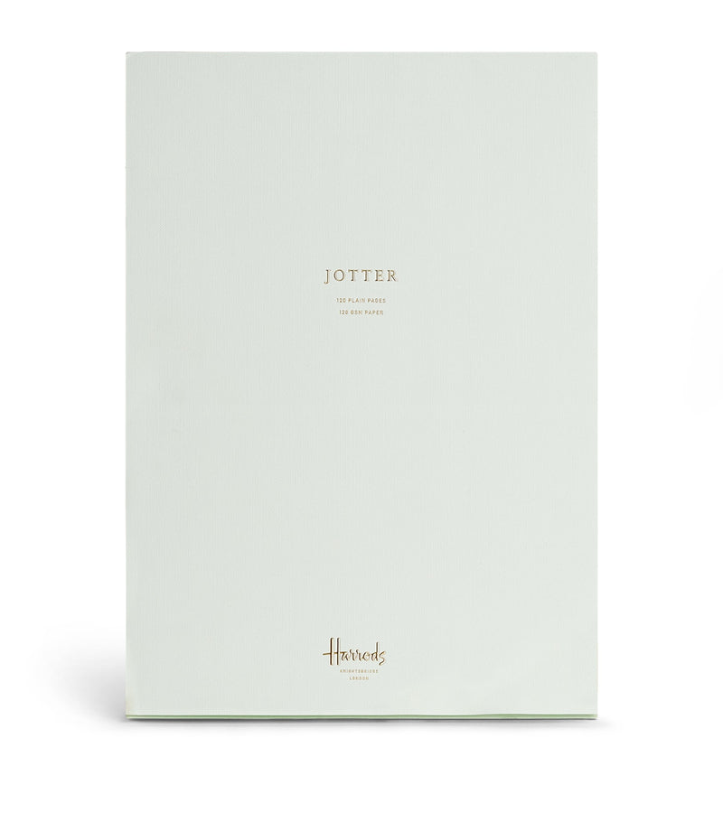 Harrods Plain A4 Jotter Notepad, UK version