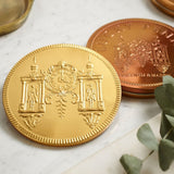 Fortnum & Mason Lucky Penny chocolate coin 90g, UK version