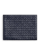 Bottega Veneta Intrecciato leather zip pouch 33cm, UK version