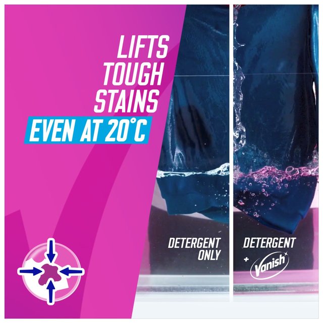 Vanish Oxi Action Fabric Stain Remover Powder Colours 470g GOODS M&S