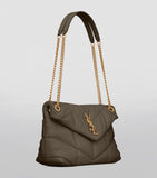 Saint Laurent Small Loulou Puffer shoulder bag, imported from the UK