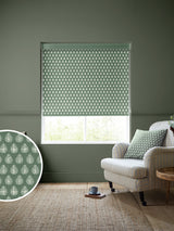 Next Emily Bond Sage Jaipur Made to Measure Roller Blinds- Buy online at McGrocer