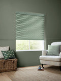Emily Bond Sage Jaipur roller blinds (British brand)