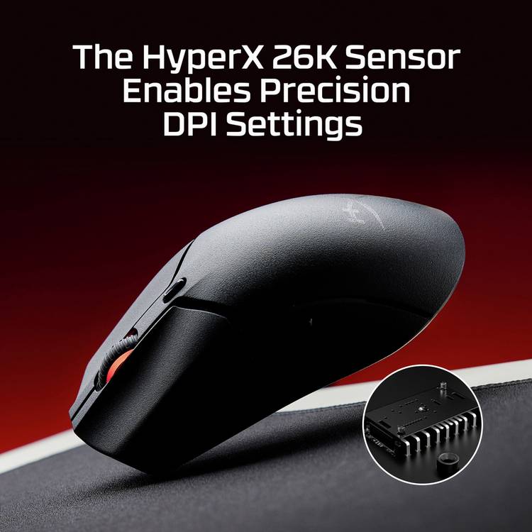 HyperX Pulsefire Haste 2 Mini wireless gaming mouse (British brand)