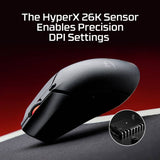 HyperX Pulsefire Haste 2 Mini wireless gaming mouse (British brand)