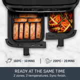 Tefal Easy Fry Dual XXL air fryer 11L, UK version