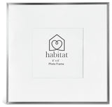 Habitat silver aluminium picture frame 6x6, UK version