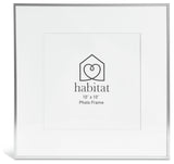 Habitat silver aluminium picture frame 40x40cm, UK version