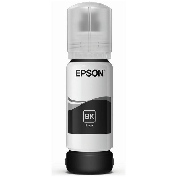 Epson 104 black ink bottle for EcoTank printers - British product