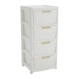 Argos Home rattan storage tower white 80L - British product