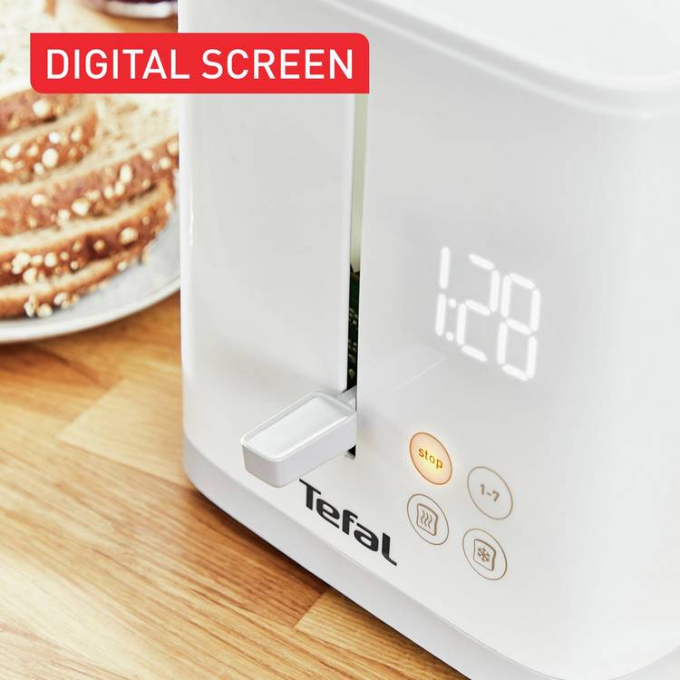 Tefal Sense 2 slice toaster white, UK version