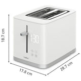 Tefal Sense 2 slice toaster white, UK version