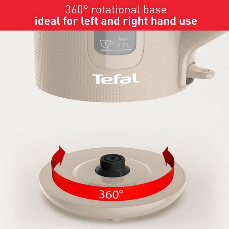 Tefal Morning Kettle cream 1.7L, imported from the UK