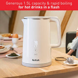 Tefal Sense Kettle 1.5L white - British product