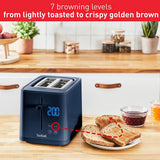 Tefal 2 slice toaster navy - British product