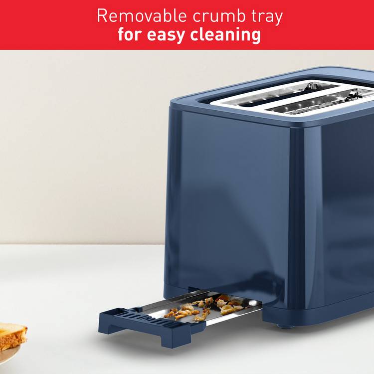 Tefal 2 slice toaster navy - British product