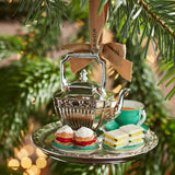 Fortnum's Afternoon Tea Tray Christmas decoration, UK version