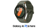 Samsung Galaxy Watch7 40mm green smart watch, imported from the UK