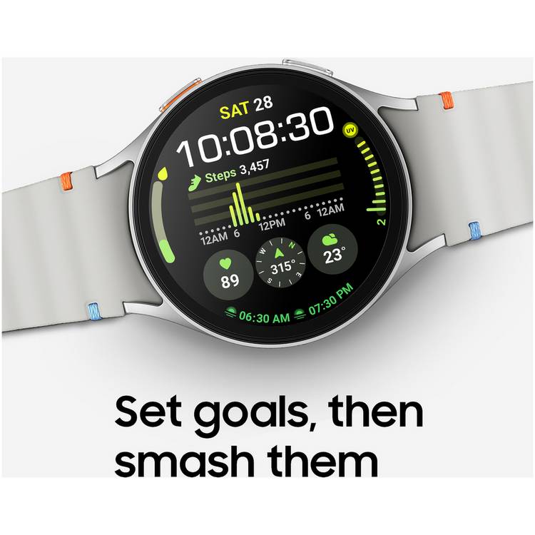 Samsung Galaxy Watch7 40mm green smart watch, imported from the UK