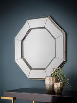 Next Gallery Home Glass Vienna Octagon Bevelled Mirror 800mm- Buy online at McGrocer