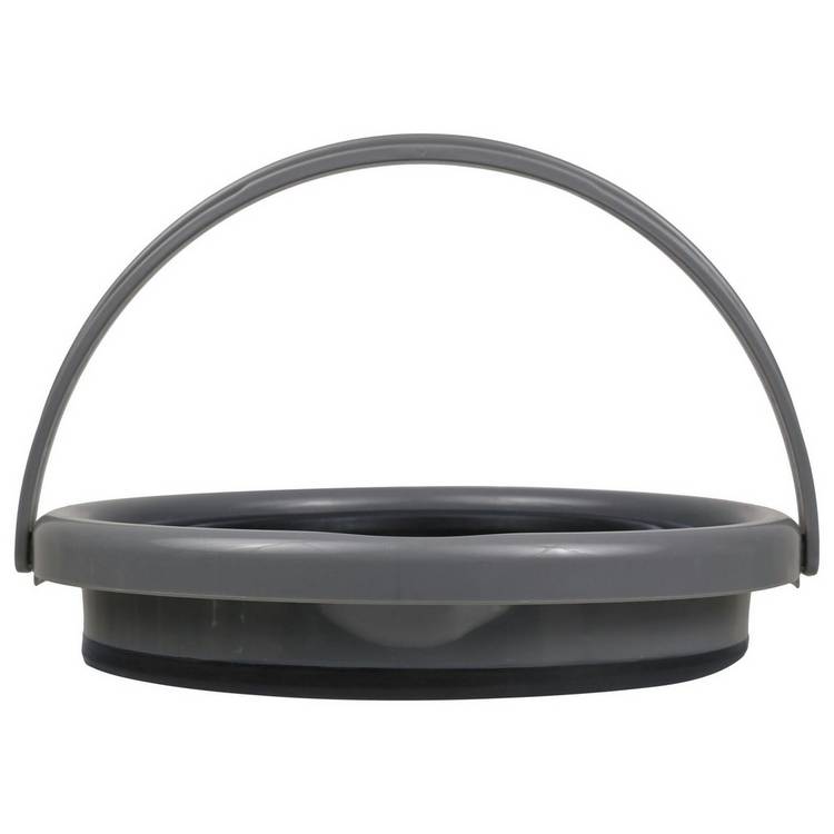 Regatta foldable bucket 5L Ebony Grey (British brand)