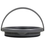 Regatta foldable bucket 5L Ebony Grey (British brand)