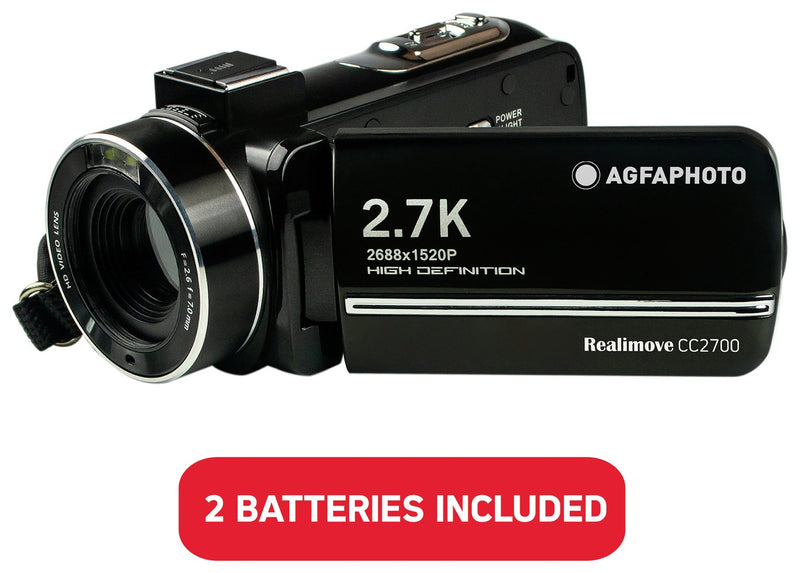 AGFAPHOTO CC2700 HD Camcorder Black - British product