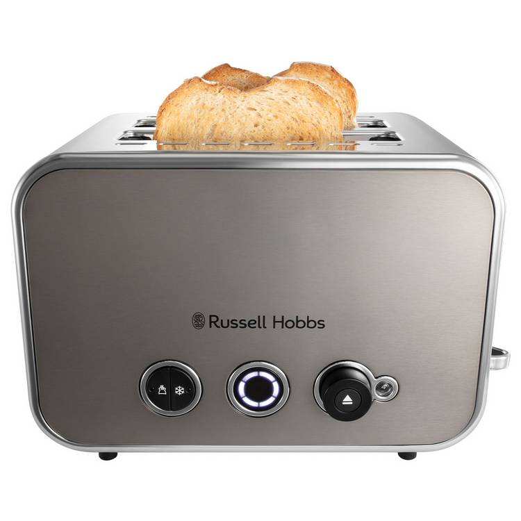 Russell Hobbs Luna 2 Slice Toaster Titanium - British product