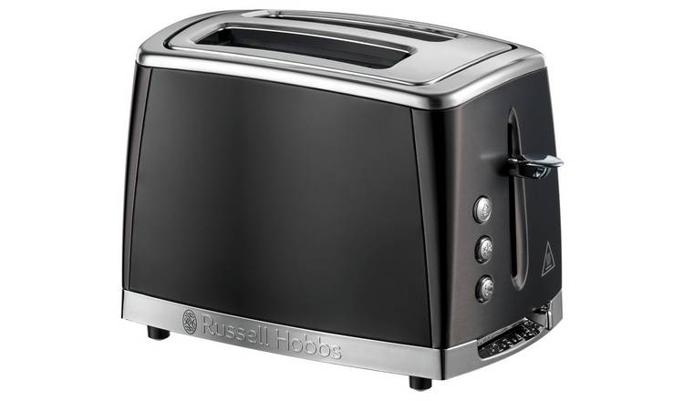 Russell Hobbs Luna 2 slice toaster matte black - British product