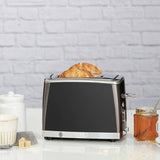 Russell Hobbs Luna 2 slice toaster matte black - British product