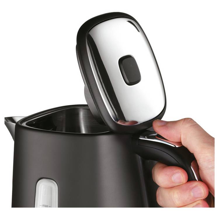 Russell Hobbs Luna Matte Black Kettle 1.7L, UK version